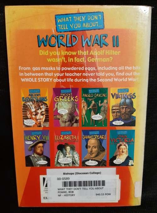 What they don`t tell you about...World War II - Author: Bob Fowke