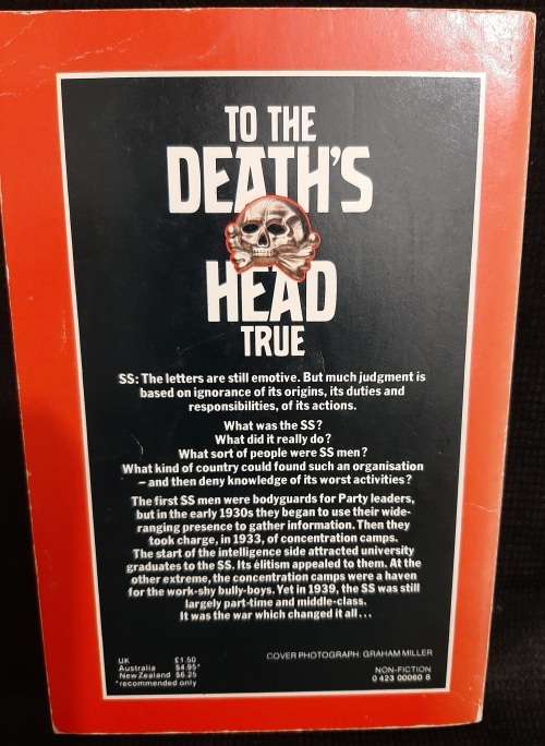 To the Death`s Head: True Story of the SS - Author: Andrew Mollo