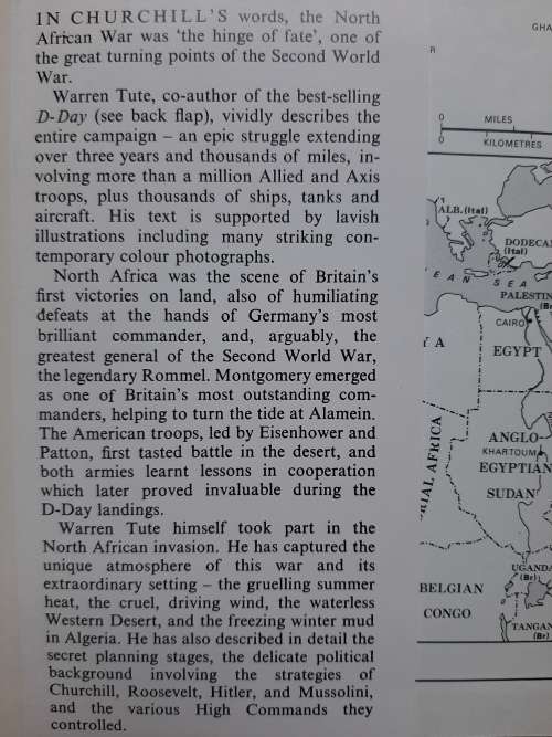 The North African War - Author: Warren Tute Forward by Manfred Rommel