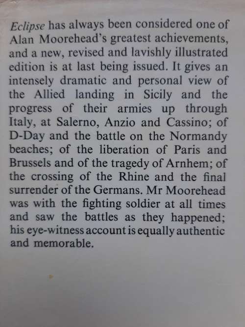 Eclipse - Author: Alan Moorehead