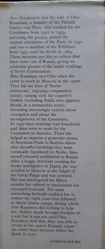Before & After Stalin - Author: Aino Kuusinen