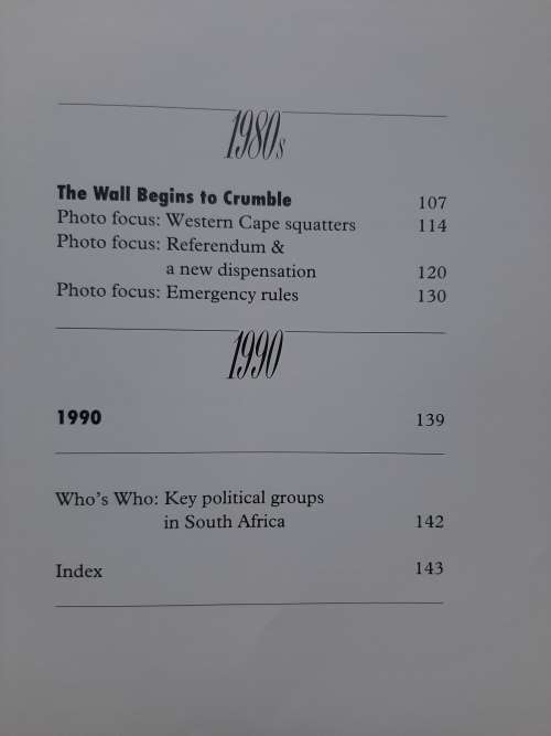 The Rise & Fall of Apartheid: - Compiled & Edited by Peter Joyce
