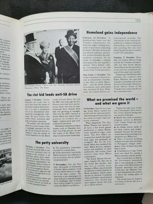 The Rise & Fall of Apartheid: - Compiled & Edited by Peter Joyce