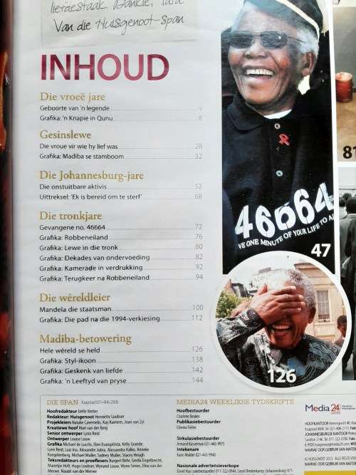 Huisgenoot~Mandela: Man van Versoening : Huldeblyk aan SAse mees geliefde seun 1918-2013