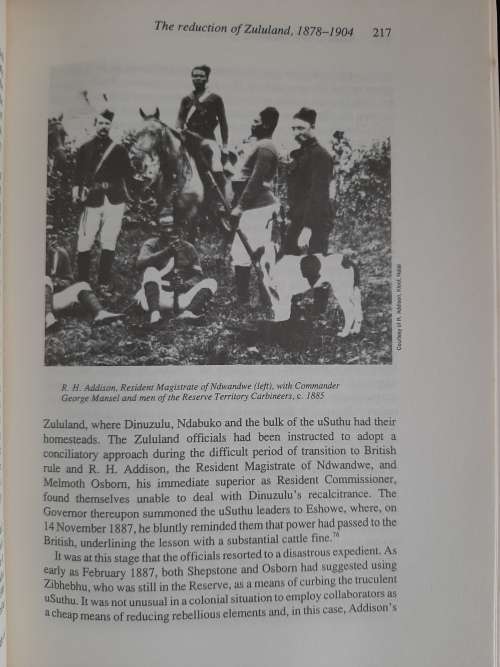 Natal & Zululand from earliest to 1910: A New History  - Edited: Andrew Duminy & Bill Guest