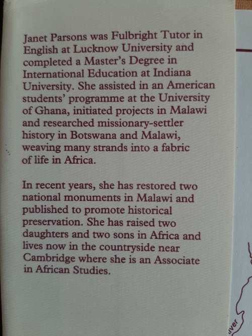 The Livingstones at Kolobeng 1847-1852 - Author: Janet Wagner Parsons