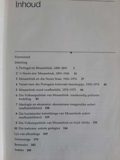 Die Geskiedenis van Mosambiek - Author: H J van Aswegen & G Verhoef