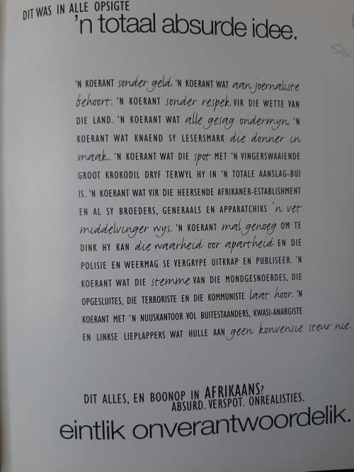 Oranje Blanje Blues: ñ Nostalgiese Trip - Author: Max Du Preez