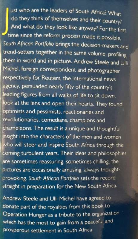 South African Portfolio: Public People...Private Views - Author: Andrew Steele & Ulli Michel