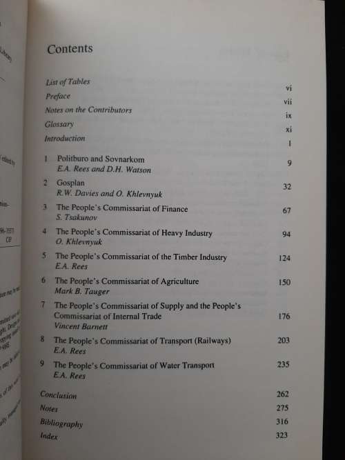 Decision-Making in the Stalinist Command Economy, 1932-37 - Edited: E.A. Rees
