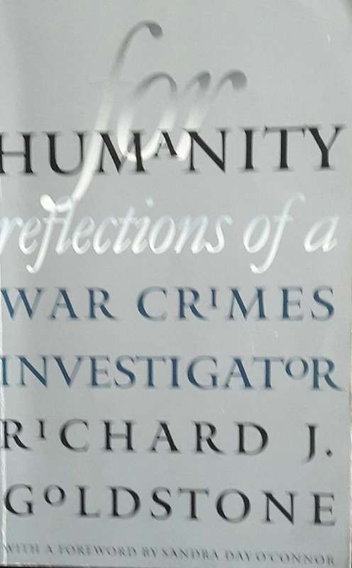 For Humanity - Richard J Goldstone
