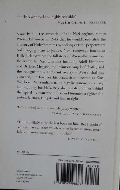 Hella Pick - Simon Wiesenthal