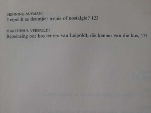 Leipoldt 100: ñ Bundel opstelle - Author: Merwe Scholtz