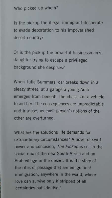 The Pickup - Author: Nadine Gordimer