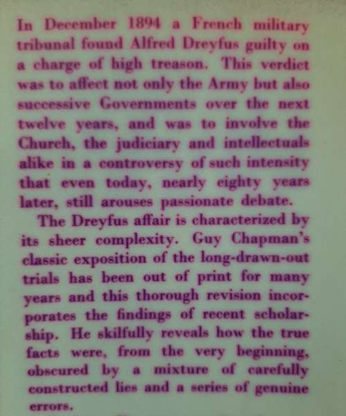 The Dreyfus Trials - Author: Guy Chapman