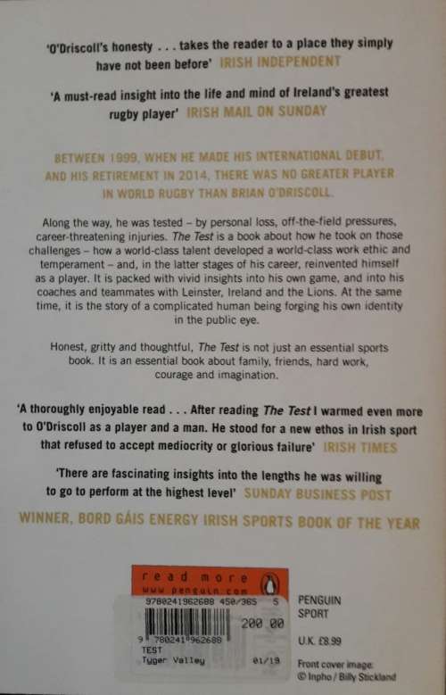 The Test - Brian O`Driscoll