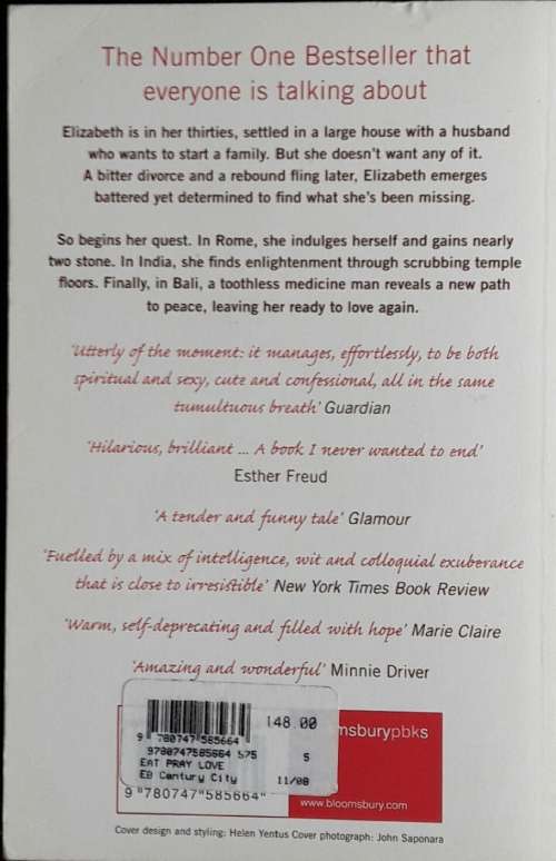 Eat Pray Love - Elizabeth Gilbert
