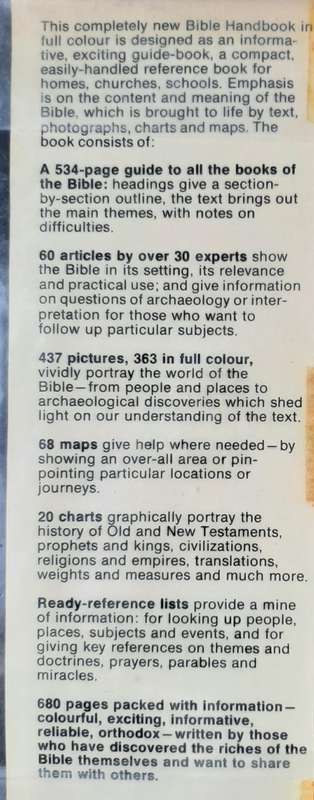 The Lion Handbook to the Bible - Edited & Produced: David & Pat Alexander