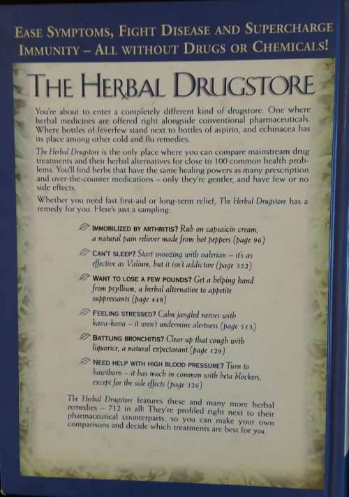 The Herbal Drugstore - Linda B White and Steven Foster