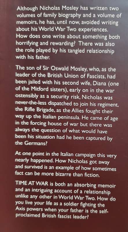 Time At War - Author: Nicholas Mosley