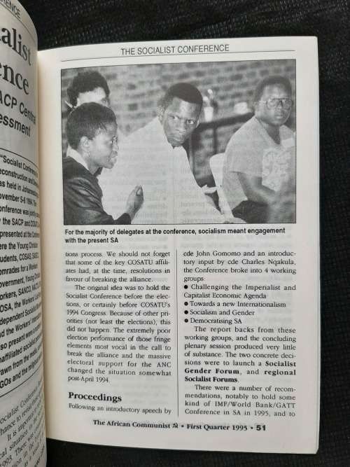 The African Communist: Journal of the South African Communist Party