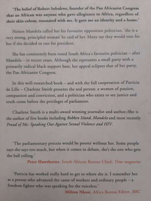 Patricia De Lille - Author: Charlene Smith