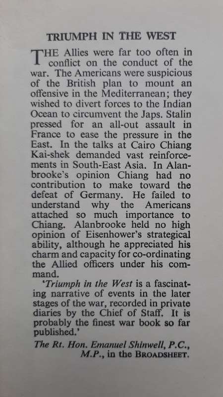 Triumph in the West 1943-1946 - Author: Arthur Bryant