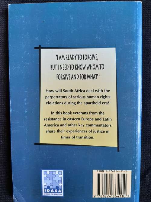 Dealing with the Past: Truth & Reconciliation in S.A. - Edited: A.Boraine, J.Levy & R.Scheffer