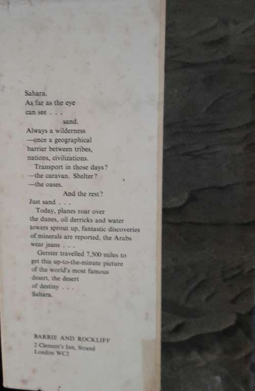 Sahara - Georg Gerster
