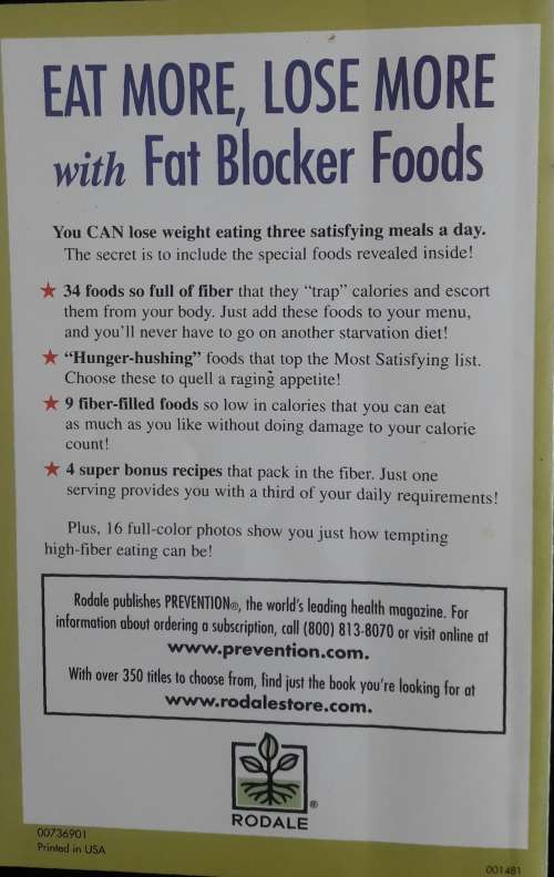 Fat Blocker Foods - From the Editors of Prevention Health Books