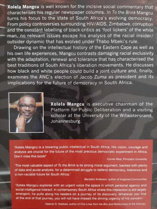 To the Brink: The State of Democracy in South Africa By Xolela Mangcu