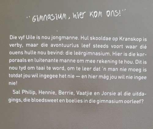 Die Uile in die gimnasium By Cor Dirks