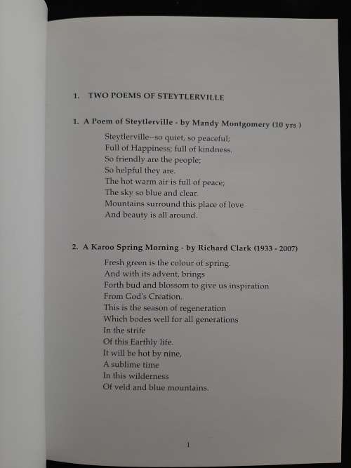 Steytlerville: Its Times/Tye & Stoepstories By Reina Raymer