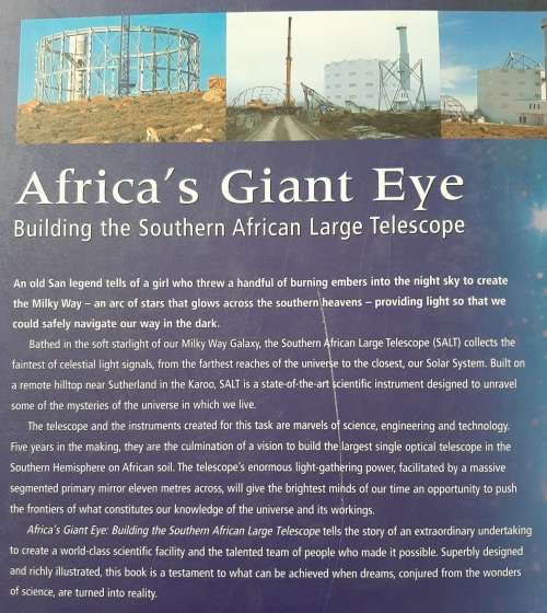 Africa`s Giant Eye By D.Buckley, M.Lombard, M.Lomberg, K.Meiring & R.Theron