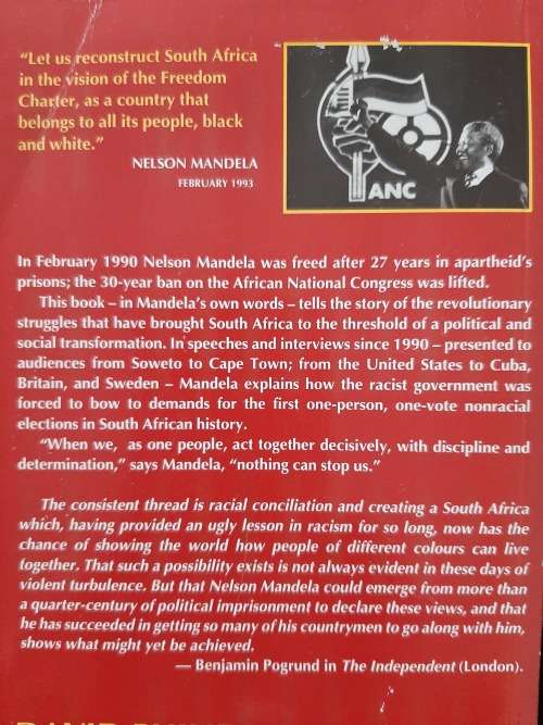 Nelson Mandela Speaks Edited by Steve Clark