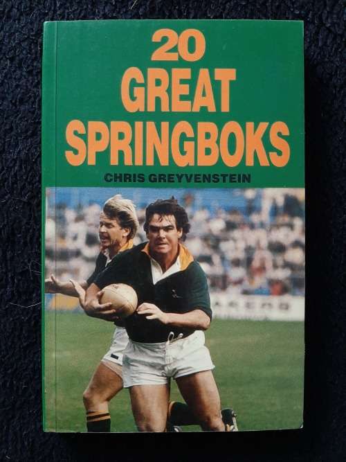 20 Great Springboks 1949-1987 By Chris Greyvenstein