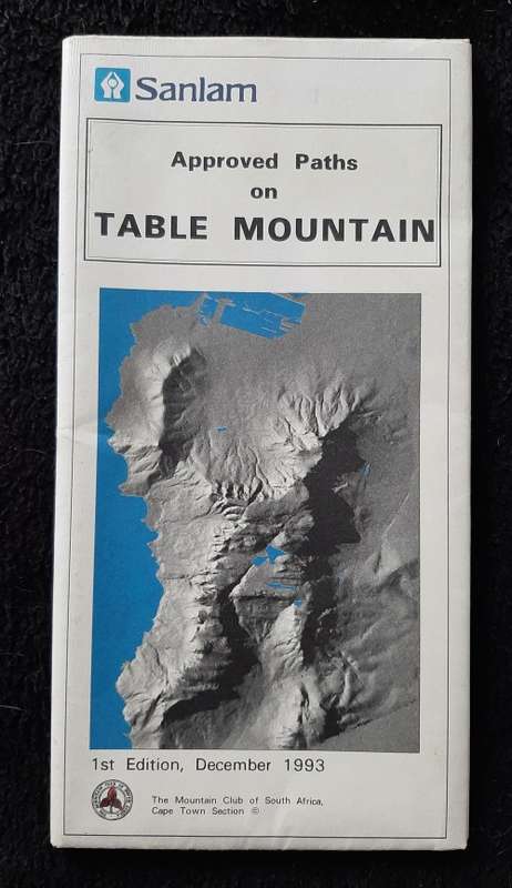Approved Paths on Table Mountain Compiled by Division of Forest Science & Technology