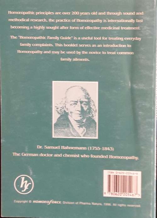 The Homoeopathic Family Guide - Dr Berkeley Digby