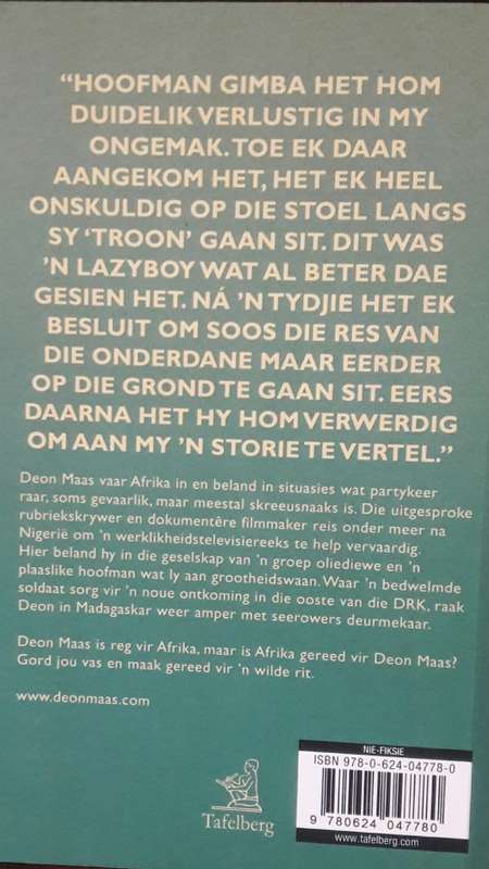 Witboy In Afrika - Deon Maas