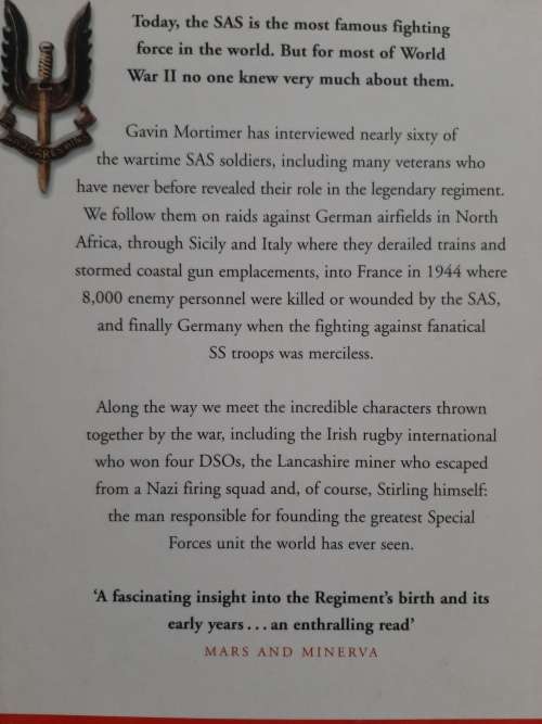 Stirling`s Men: The inside history of the SAS in World War II By Gavin Mortimer