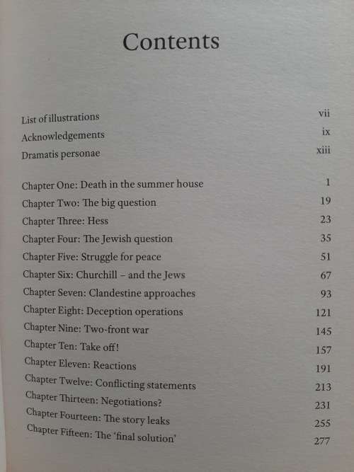 Hess, Hitler & Churchill By Peter Padfield