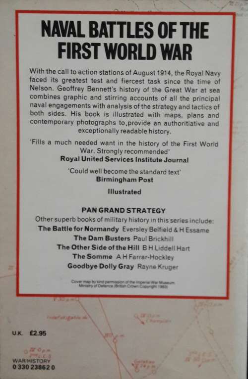 Naval Battle Of The First World War - Geoffrey Bennett