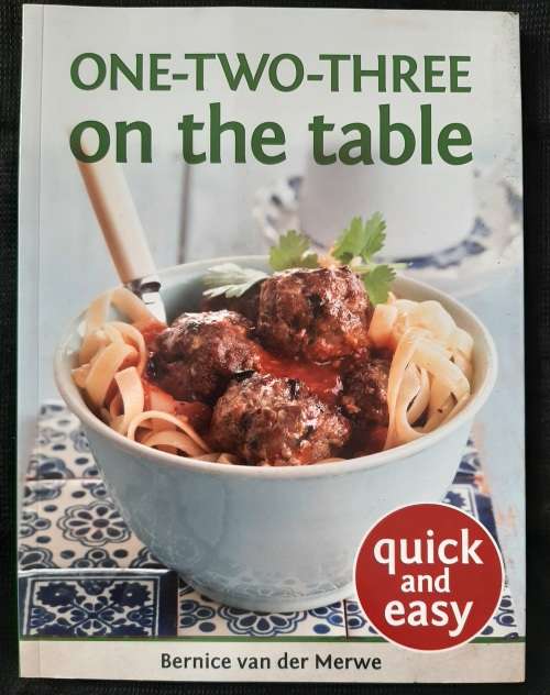 One-Two-Three on the Table By Bernice vander Merwe