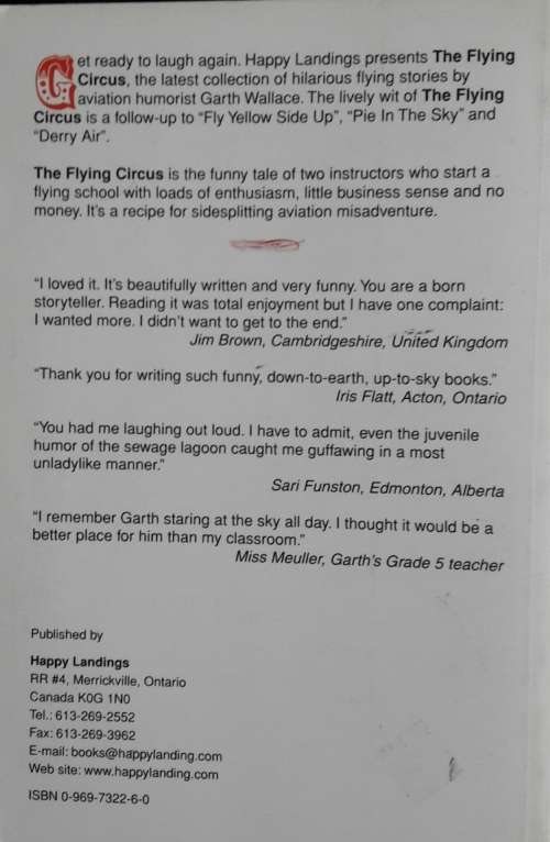 The Flying Circus - Garth Wallace