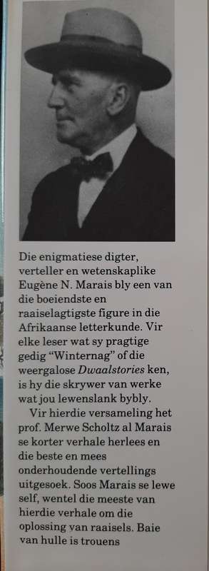 Meesterverhale van Eugène N Marais By Merwe Scholtz