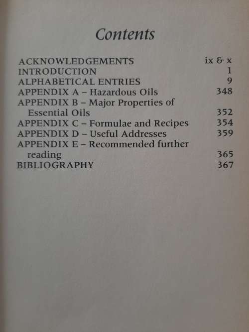 Aromatherapy: An A-Z By Patricia Davis