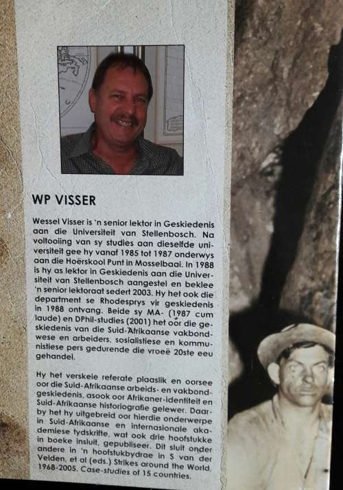 Van MWU tot Solidariteit Wessel Visser