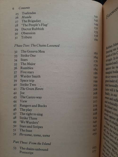 Island In Chains:10 Years on Robben Island by Prisoner 885/63 as tld by Indres Naidoo to Albie Sachs