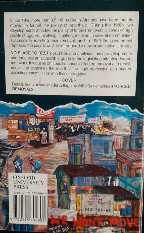 No Place To Rest - Edited by Christina Murray & Catherine O`Regan
