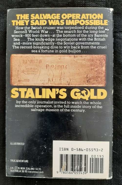 Stalin`s Gold: The Story of HMS Edinburgh & Its Treasure By Barrie Penrose